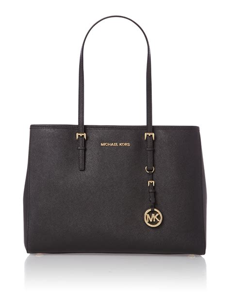 michael kors black dr bag